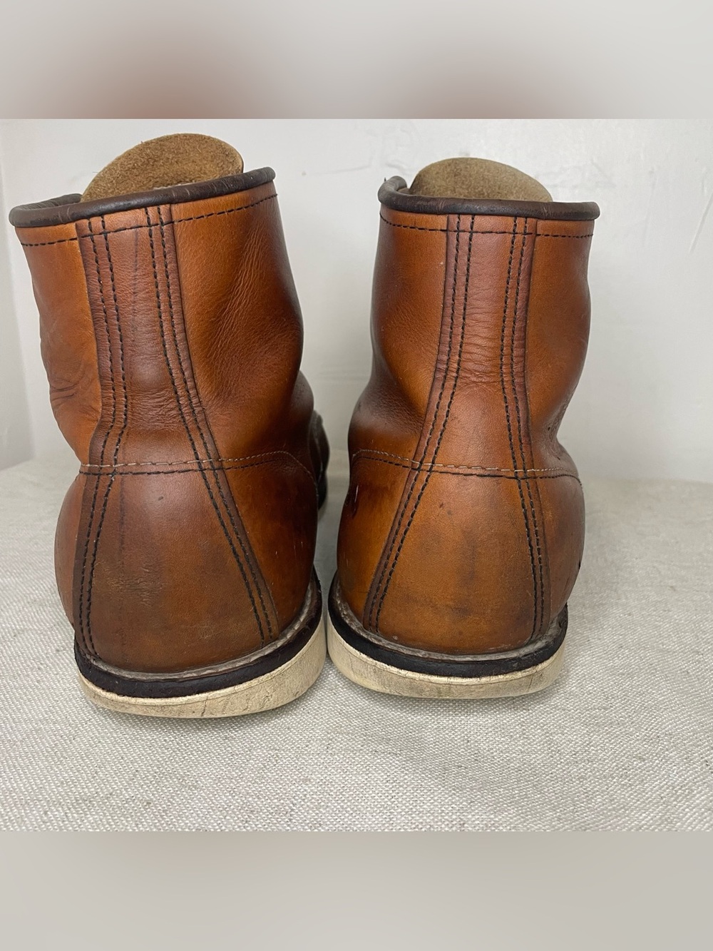 10875 Red Wing Moctoe - SoftToe TRACTION TRED Men's 6-inch Lace up Leather Boots - Picture 4 of 11